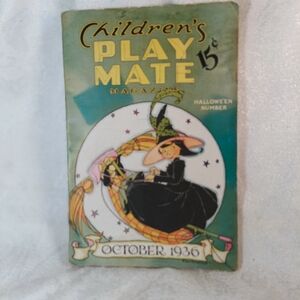 October 1936 Vintage Kids Magazine
